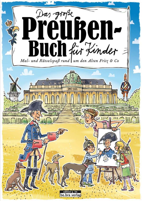 Malbuch Preußen be.bra Verlag