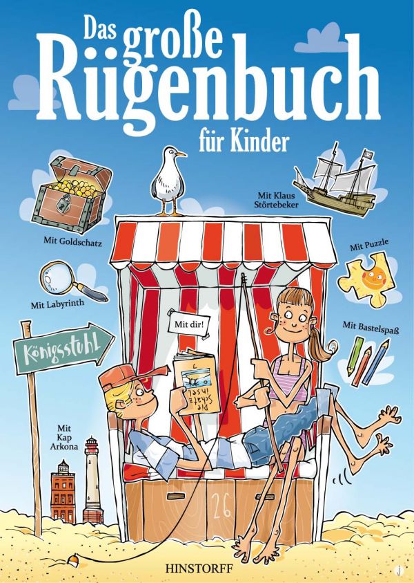 Malbuch Rügen Hinstorff Verlag